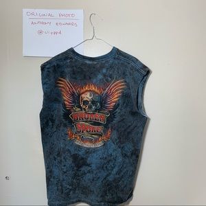 Broken Spoke Men’s Biker/Motorcycle Tank Top